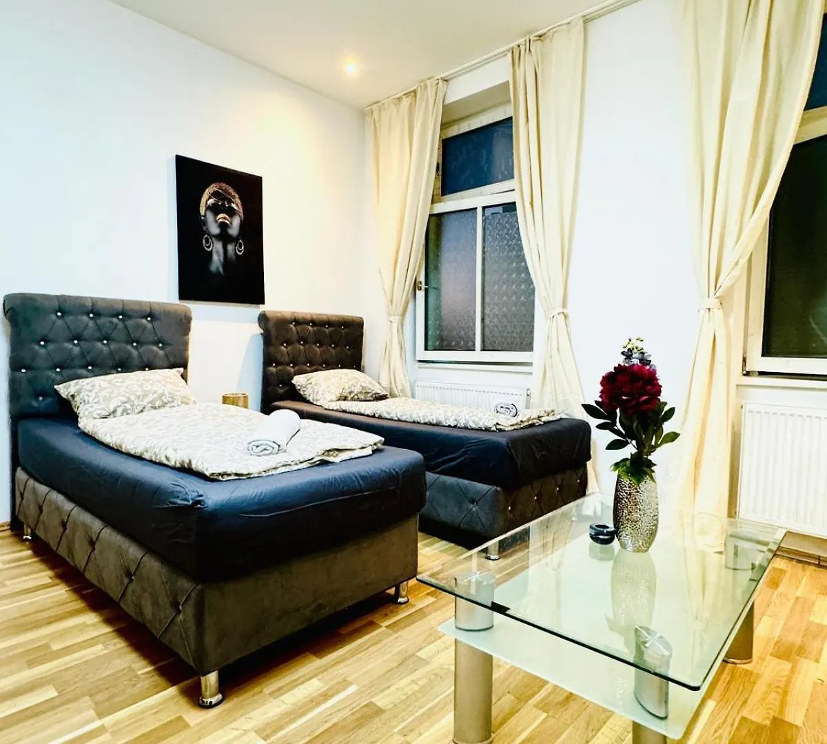 Chic Studio Apt For 5P, 12-Min Walk To Augarten Vienna 0*,  Austria