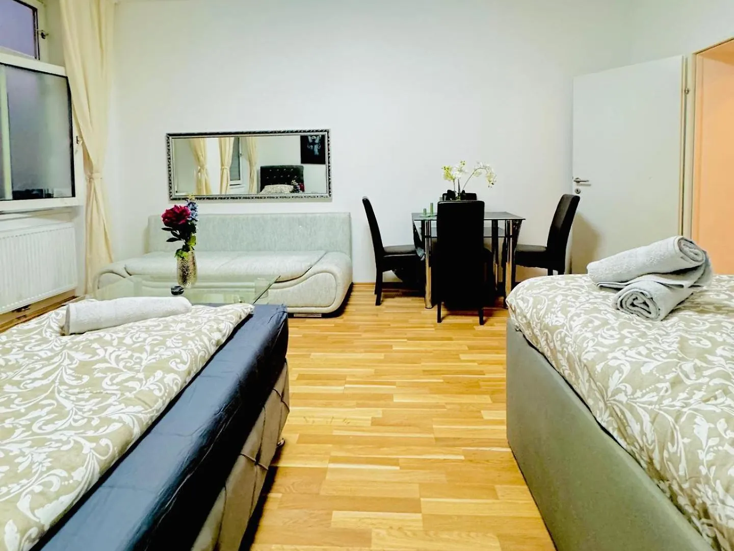 Apartment Chic Studio Apt For 5P, 12-Min Walk To Augarten Vienna