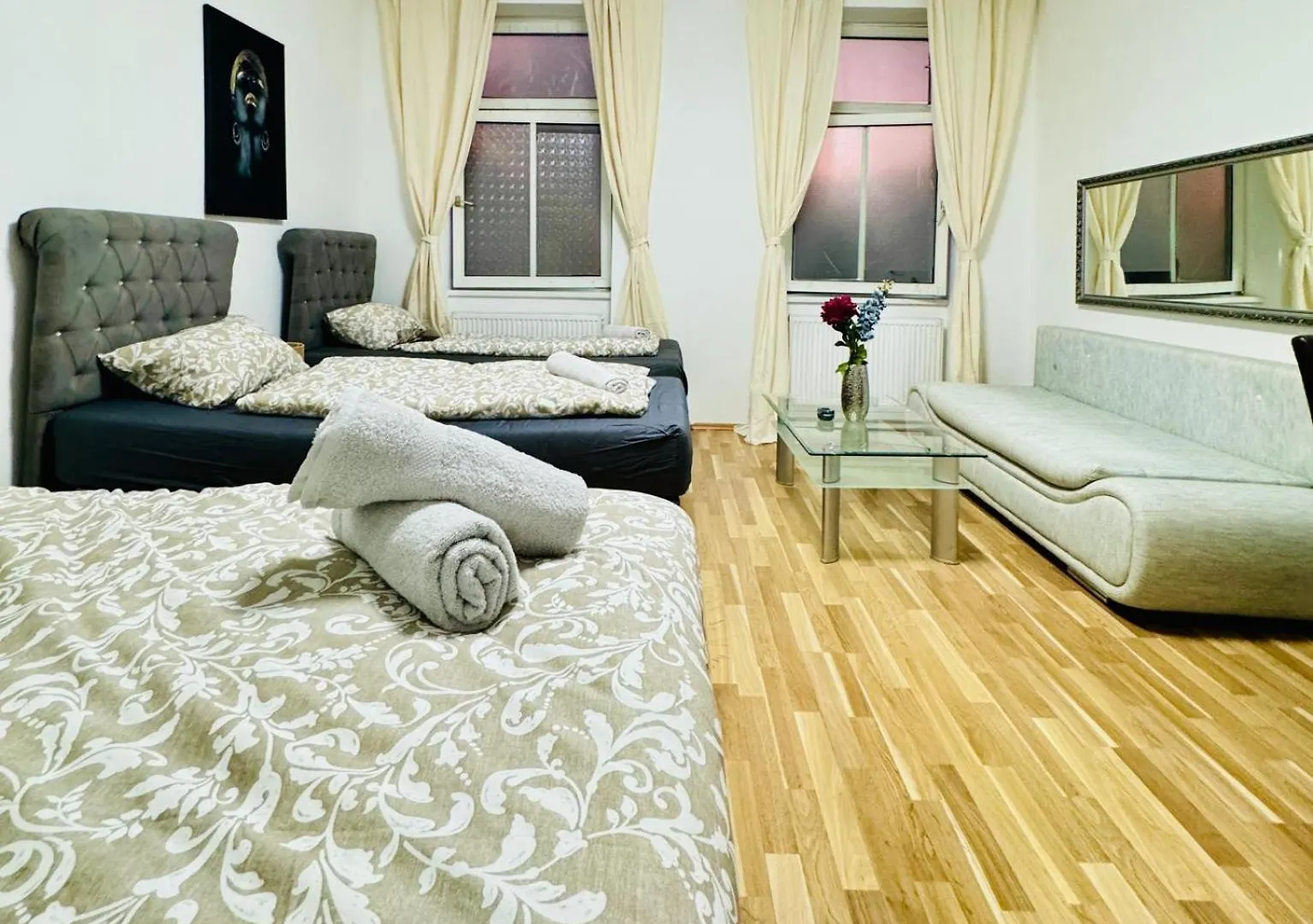 Chic Studio Apt For 5P, 12-Min Walk To Augarten Vienna Austria