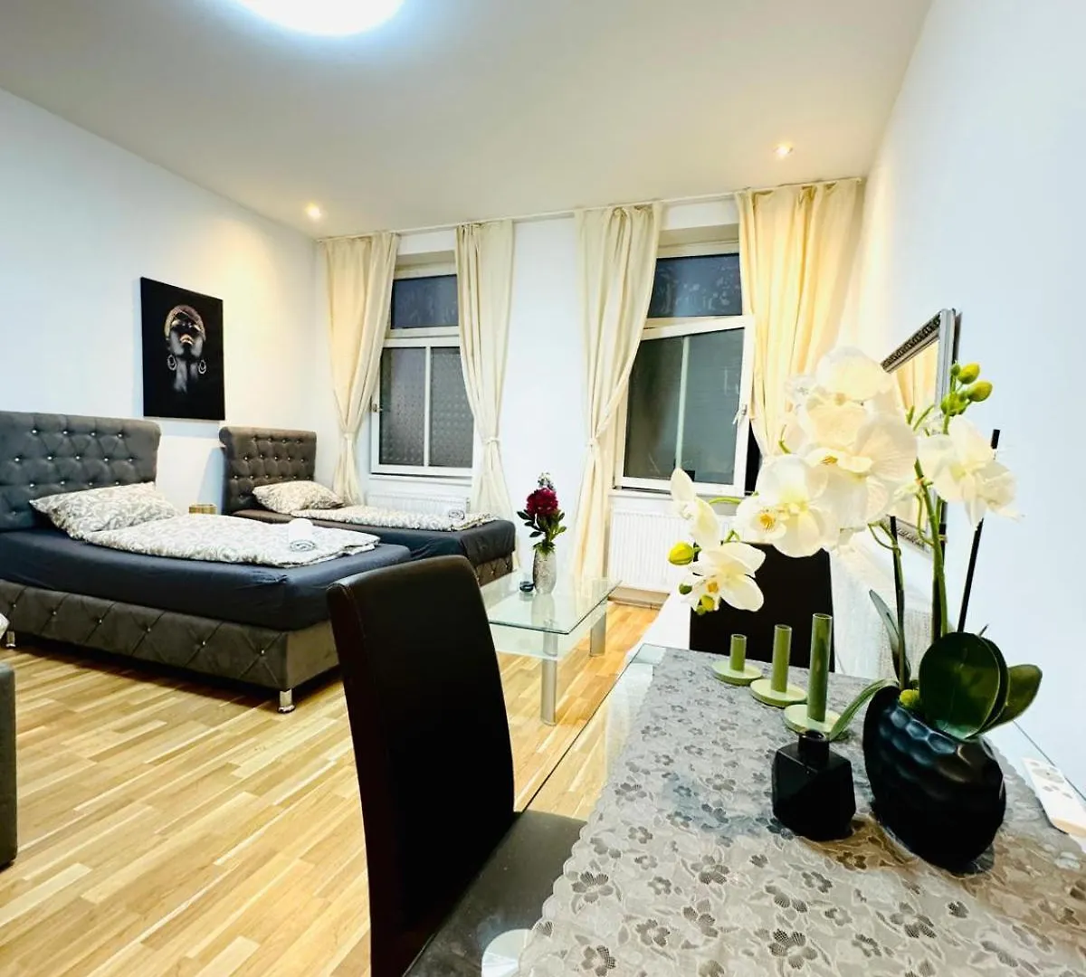 Chic Studio Apt For 5P, 12-Min Walk To Augarten Vienna Apartment