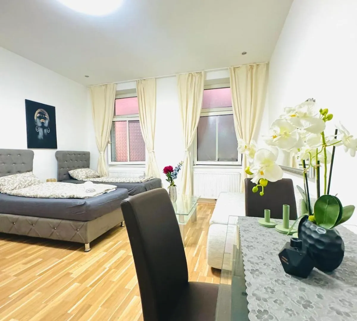 Apartment Chic Studio Apt For 5P, 12-Min Walk To Augarten Vienna